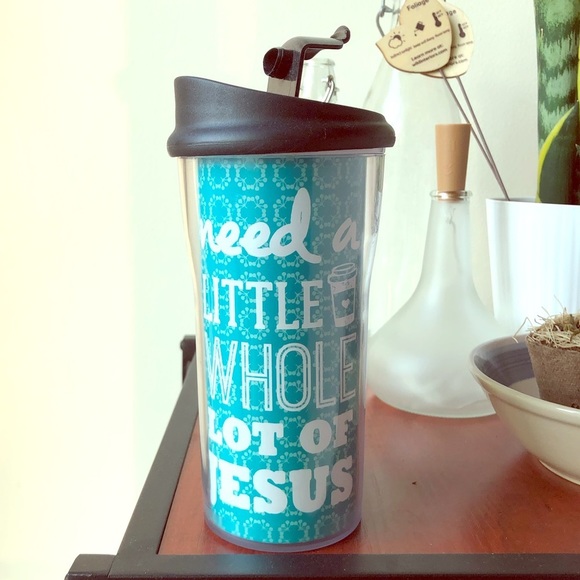 Coffee To Go Mug Need A Little Whole Lot Of Jesus - Picture 2 of 4
